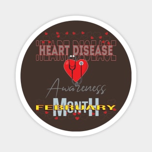 Heart disease awareness month Magnet